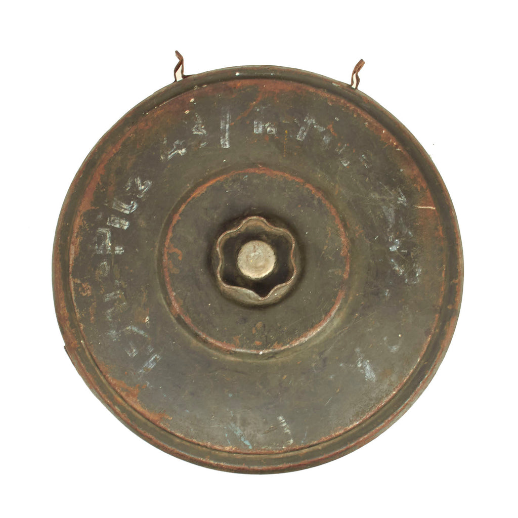 Original U.S. WWII Inert German Anti-Tank Tellermine T.Mi.35 Training Mine Original Items