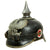 Original Imperial German WWI Captured Prussian EM/NCO M1915 Pickelhaube Spiked Helmet - Complete Original Items