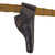Original U.S. WWII US Navy Shore Patrol M1917 Revolver Rig: Black Holster, M1936 Pistol Belt with Rare Navy Depot Made First Aid Pouch Original Items