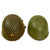 Original U.S. WWII Named Major’s Rank Painted M1 Swivel Bale Helmet Complete with Net - McCord Shell with International Molded Plastics Liner Original Items