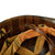 Original U.S. WWII Named Major’s Rank Painted M1 Swivel Bale Helmet Complete with Net - McCord Shell with International Molded Plastics Liner Original Items