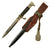 Original German WWII 98k Rifle Short Dress Bayonet by ALCOSO with RBN Marked Frog and Portepee Original Items