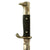 Original German WWII 98k Rifle Short Dress Bayonet by ALCOSO with RBN Marked Frog and Portepee Original Items