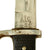 Original German WWII 98k Rifle Short Dress Bayonet by ALCOSO with RBN Marked Frog and Portepee Original Items