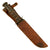 Original U.S. WWII USMC Mark 2 KA-BAR Fighting Knife by CAMILLUS in Leather Sheath Original Items