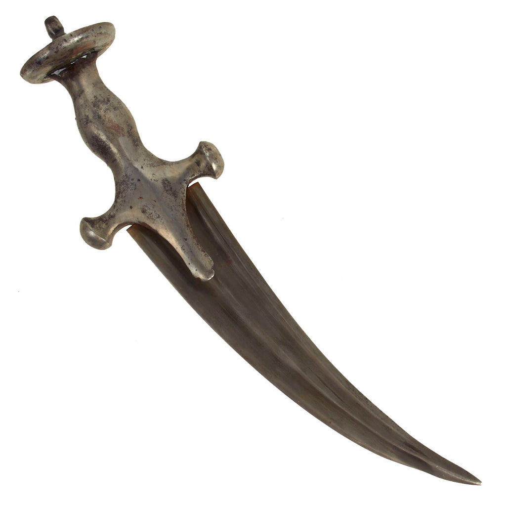 Original Indian 18th Century Tulwar Dagger with Fullered Blade - Sepoy ...