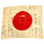 Original Japanese WWII Battle Damaged and Stained Hand Painted Cloth Good Luck Flag With Lots of Signatures - 33" x 26 ½” Original Items
