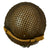Original Canadian WWII Brodie MkII Steel Helmet by Canadian Motor Lamp Company Complete with Helmet Net - Dated 1942 - Large Size Original Items