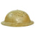 Original British WWII Unit Marked Desert Camouflage Painted Brodie MkII Steel Helmet- Dated 1939 Original Items