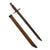 Original Japanese Late WWII Arisaka Type 30 Last Ditch Bayonet with Wood Scabbard by Toyoda Automatic Loom Original Items