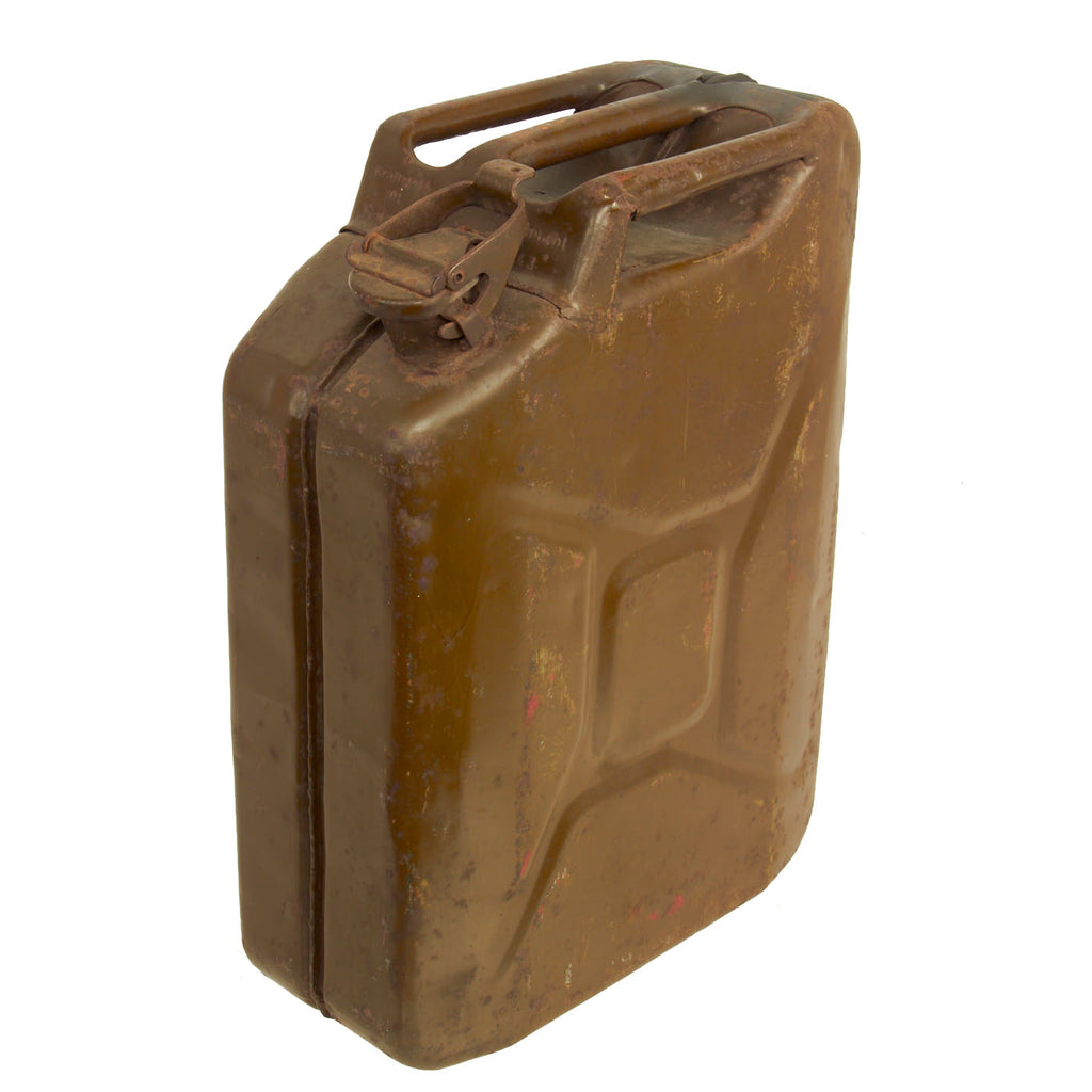 Original German WWII Wehrmacht 20 Liter Petrol Jerry Can - Dated 1943 Original Items