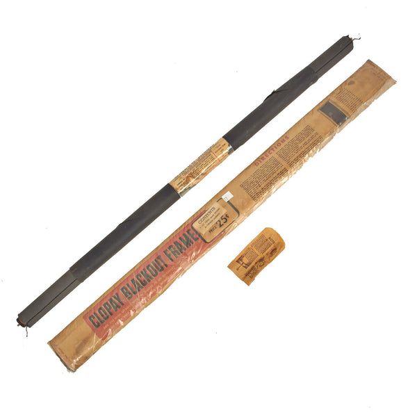 Original U.S. WWII Air Raid Precautions Black-Out Window Shades by Clo ...