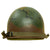 Original U.S. Vietnam War M1 Helmet and Liner With Replicated ARVN Ranger Markings and Camouflage Original Items