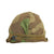 RARE Original U.S. ca.1950s 10th Special Forces M1 Helmet with German Splinter Camouflage Cover Original Items