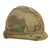 RARE Original U.S. ca.1950s 10th Special Forces M1 Helmet with German Splinter Camouflage Cover Original Items