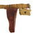 Original U.S. WWII Officer M1936 Pistol Belt, M1911 Holster by Rare Maker, WWI Magazine Pouch & First Aid Pouch WITH Box & Bandage Original Items