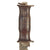 Original WWII Rare Serrated EG Waterman EGW Leather Grip Survival Knife with Leather Scabbard Original Items