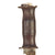 Original WWII Rare Serrated EG Waterman EGW Leather Grip Survival Knife with Leather Scabbard Original Items