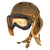 Original U.S. WWII M38 Tanker Helmet by Rawlings With Type R-14 Earphones, M1942 Winter Combat Helmet and M1944 Polaroid Goggles Original Items
