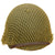 Original U.S. WWII McCord Front Seam Swivel Bale M1 Helmet with Net and Seaman Paper Co Liner - Complete Original Items