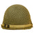 Original U.S. WWII McCord Front Seam Swivel Bale M1 Helmet with Net and Seaman Paper Co Liner - Complete Original Items