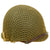 Original U.S. WWII McCord Front Seam Swivel Bale M1 Helmet with Net and Seaman Paper Co Liner - Complete Original Items