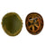 Original U.S. WWII McCord Front Seam Swivel Bale M1 Helmet with Net and Seaman Paper Co Liner - Complete Original Items
