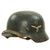 Original German WWII M40 Single Decal Luftwaffe Helmet Complete with 59cm Liner & Chinstrap - ET66 Original Items