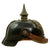 Original Imperial German WWI Prussian EM/NCO Infantry M1915 Pickelhaube Spiked Helmet Original Items