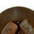 Original German WWI M16 Stahlhelm Helmet with Panel Camouflage Paint & Liner - Named - Marked ET64 Original Items