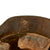 Original German WWI M16 Stahlhelm Helmet with Panel Camouflage Paint & Liner - Named - Marked ET64 Original Items