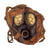 Original Imperial German WWI M1917 Gas Mask with Can - Named and Dated August 1918 Original Items
