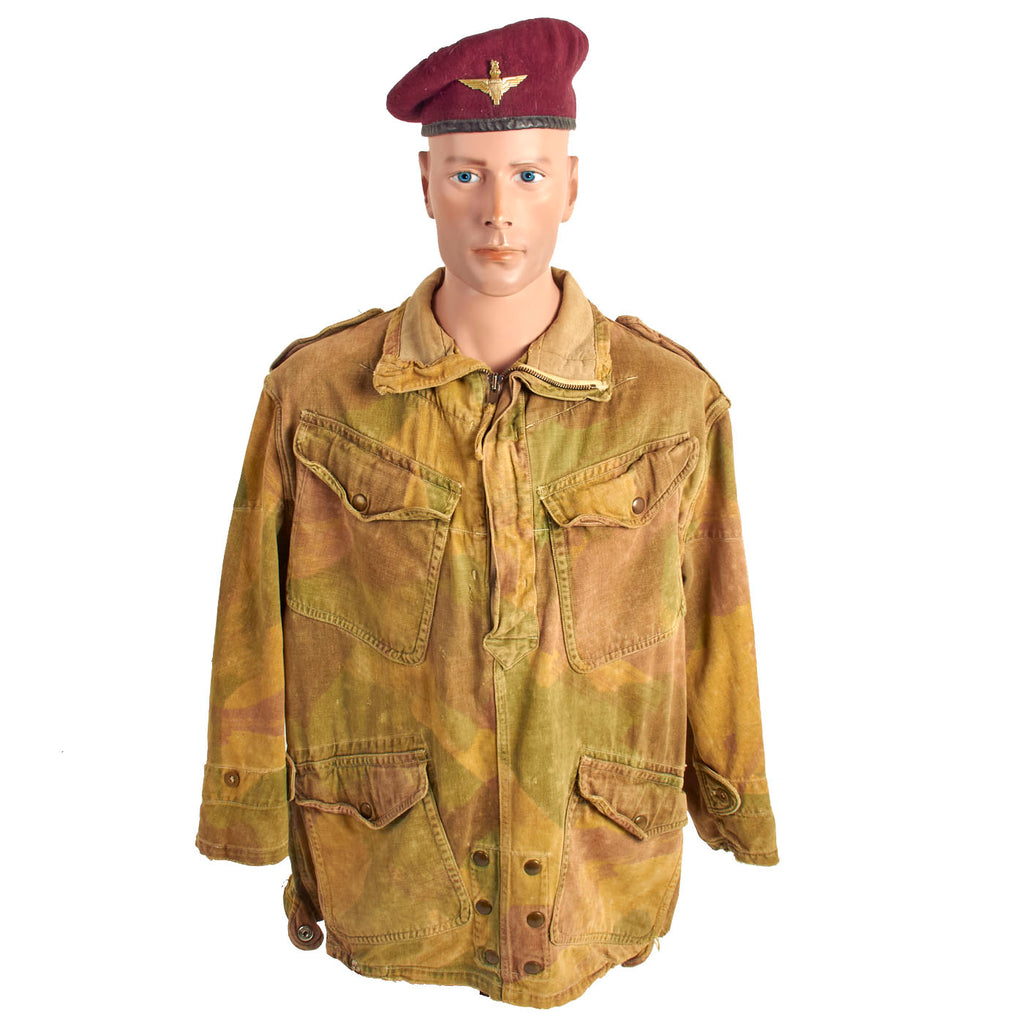 Original British WWII Parachute Regiment 2nd Pattern Denison Smock And Beret Original Items