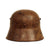 Original WWI Austro-Hungarian M17 Steel Helmet with Partial Liner & Chinstrap - Marked AW64 Original Items