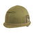 Original U.S. WWII Vietnam War M1-C Paratrooper Helmet with 101st Airborne Marked Olive Drab Cover - 1967 Original Items