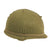 Original U.S. WWII Vietnam War M1-C Paratrooper Helmet with 101st Airborne Marked Olive Drab Cover - 1967 Original Items
