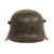 Original German WWII M18 Transitional Heer Army Double Decal Helmet with Partial Liner & Chinstrap - Size 64 Shell Original Items