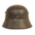 Original German WWII M18 Transitional Heer Army Double Decal Helmet with Partial Liner & Chinstrap - Size 64 Shell Original Items