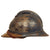 Original French WWI M1915 Horizon Blue Adrian Mountain Trooper Chasseurs Helmet With Soldat De La Grande Guerre Plaque - Complete Original Items