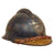 Original French WWI M1915 Horizon Blue Adrian Mountain Trooper Chasseurs Helmet With Soldat De La Grande Guerre Plaque - Complete Original Items