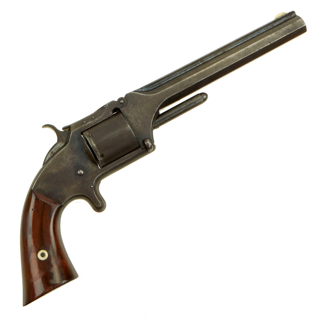 Original Excellent U.S. Civil War Smith & Wesson Model 2 Army .32cal Revolver with 6" Barrel & Factory Letter - Serial 27627 Original Items