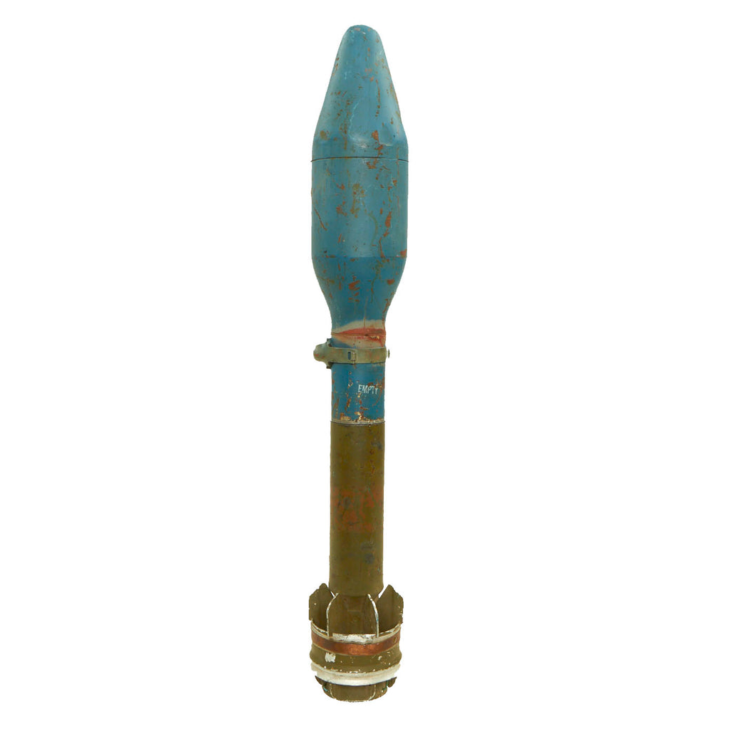 Original U.S. Korean War M20 A1 B1 3.5 Inch Super Bazooka M29A2 Inert Practice Rocket Original Items