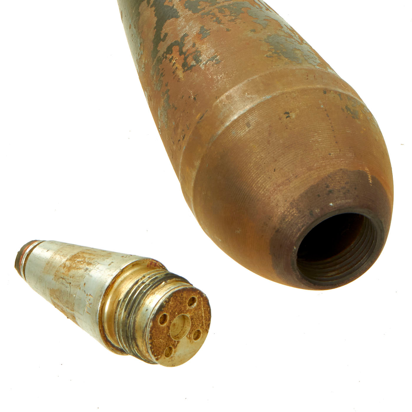 Original Soviet Cold War Era Inert 82mm O-881A Projected Recoilless Ri ...