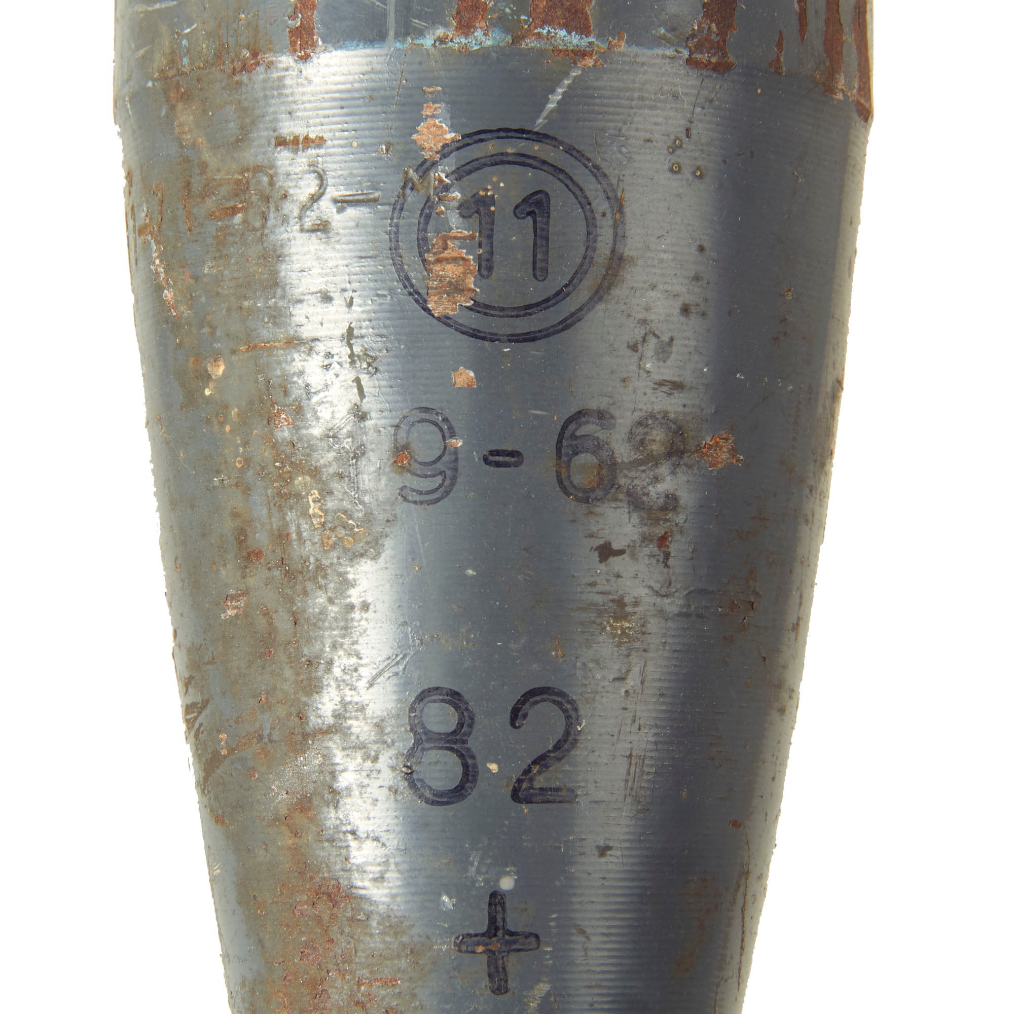 Original Soviet Cold War Era Inert 82mm BK-881 Projected Recoilless Ri ...