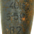 Original Soviet Cold War Era Inert 82mm BK-881 Projected Recoilless Rifle HEAT Grenade Original Items