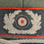 Original German WWII Army Heer Artillery Officer's Schirmmütze Visor Cap with Embroidered Bullion Insignia Original Items