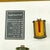 Original Global War on Terror Iraqi Army Explosive Ordnance Disposal School Grenade Training Board - Inert Grenades Original Items