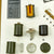 Original Global War on Terror Iraqi Army Explosive Ordnance Disposal School Grenade Training Board - Inert Grenades Original Items