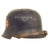 Original German WWII M34 Square Dip NSDAP Double Decal Civic Police Steel Helmet - Ordnungspolizei Original Items