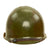 Original U.S. WWII & Korean War 1st Cavalry Division M1 McCord Rear Seam Helmet with Westinghouse Liner Original Items